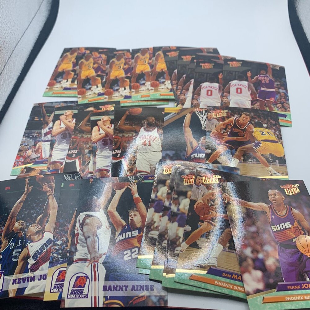 33ct 1992-1993 Ultra Fleer NBA Phoenix Suns Basketball Trading Cards NRMT